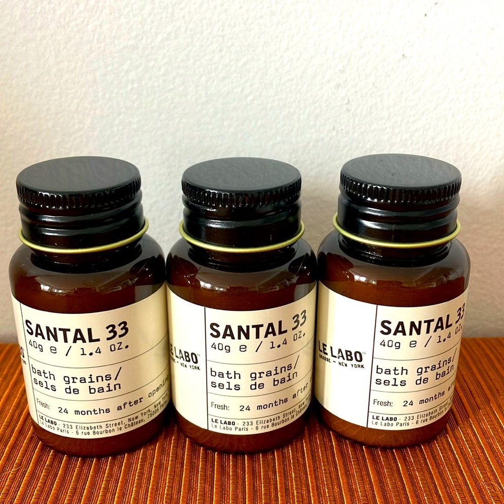 Le Labo Santal 33 bath grains/bath salts 40g